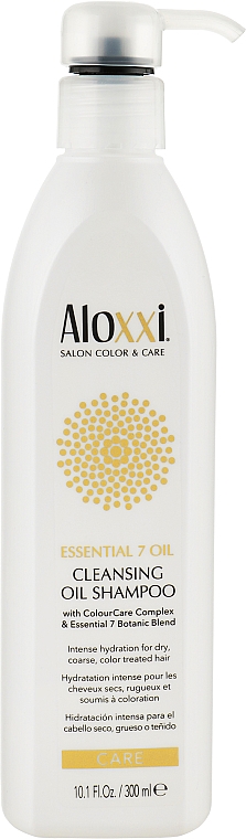 Шампунь для волос "Интенсивное питание" - Aloxxi Essential 7 Oil Shampoo — фото N1