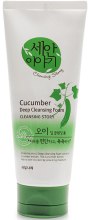 Духи, Парфюмерия, косметика Пенка для умывания "Огурец" - Welcos Cleansing Story Foam Cleansing Cucumber