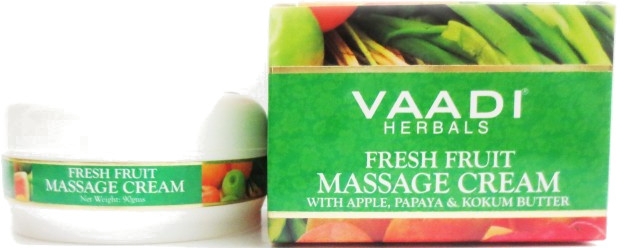 Крем для массажа лица "Свежие фрукты" - Vaadi Herbals Massage Cream