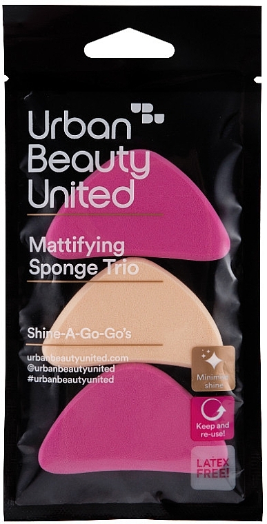 Спонжи для макияжа - UBU Shine-A-Go-Go's Facial Makeup Sponge — фото N2