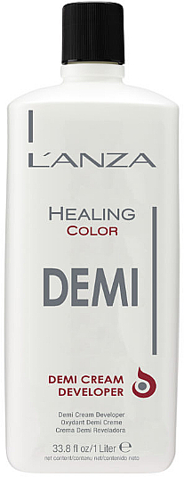 Крем-проявитель - L'anza Healing Color Demi Cream Developer — фото N1