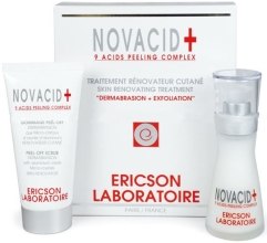 Парфумерія, косметика Набір для оновлення шкіри - Ericson Laboratoire Novacid+ Skin renovating Treatment in coffret/cure (srb/50ml + serum/30ml)