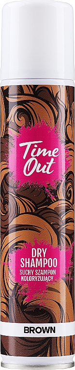 Сухий фарбувальний шампунь для волосся - Time Out Dry Shampoo — фото N1