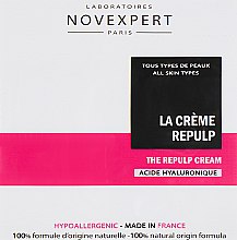 Наповнювальний крем для обличчя - Novexpert Hyaluronic Acid The Repulp Cream (пробник) — фото N1