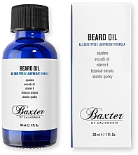 Духи, Парфюмерия, косметика Масло для бороды - Baxter of California Grooming Beard Oil