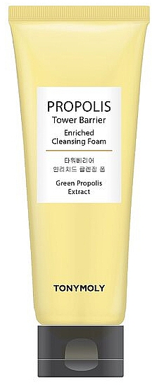 Очищающая пенка для умывания с экстрактом прополиса - Tony Moly Propolis Tower Barrier Cleansing Foam — фото N1