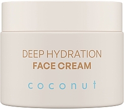 Духи, Парфюмерия, косметика Крем для лица с кокосом - Nacomi Deep Hydration Coconut Moisturizing Facial Cream