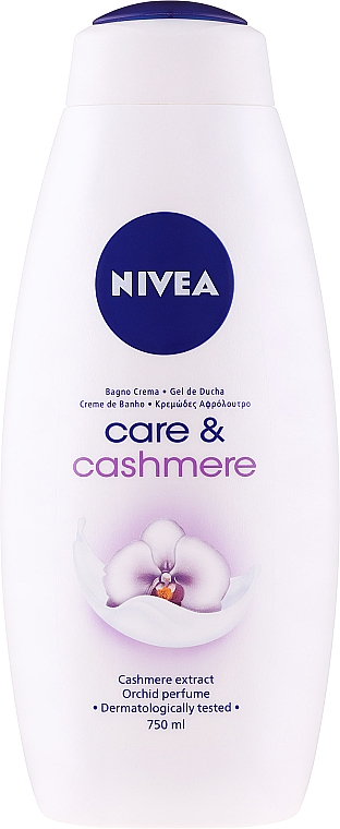 Гель для душу - NIVEA Cashmere&Cotton Seed Oil Shower Gel — фото N3