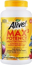 Мультивитамины для мужчин - Nature’s Way Alive! Max3 Potency Men’s Multivitamin — фото N1