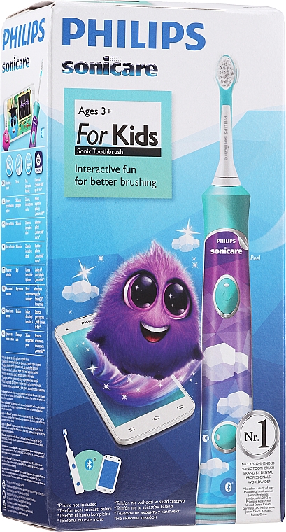 Зубная щетка, HX6321/04 - Philips Sonicare For Kids — фото N2