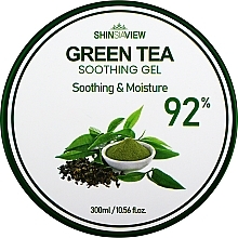 Увлажняющий гель для кожи с зеленым чаем - Shinsiaview Green Tea Soothing Gel 92% — фото N1