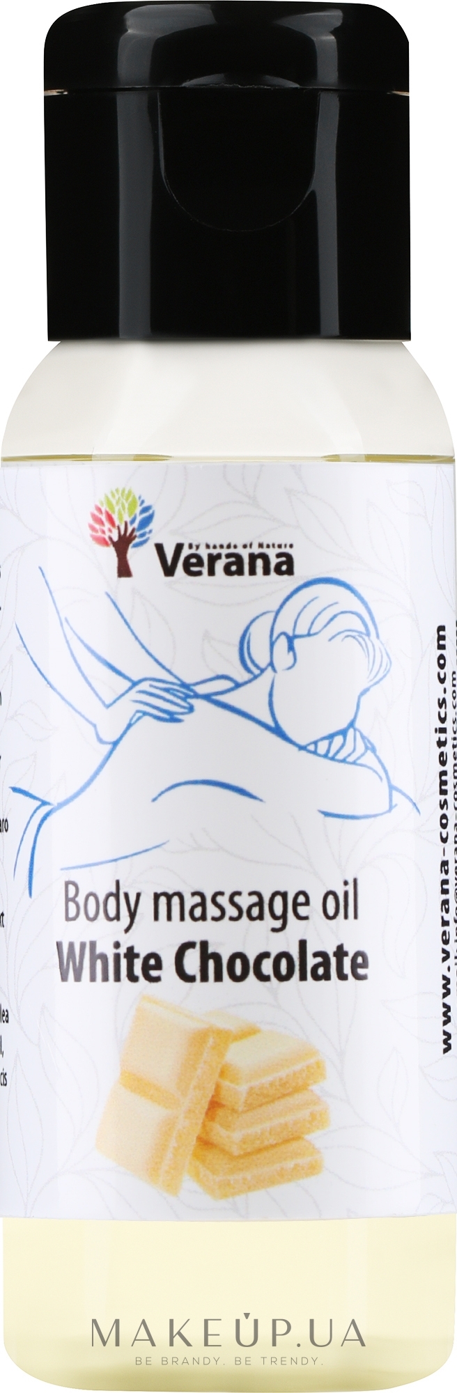Масажна олія для тіла "White Chocolate" - Verana Body Massage Oil — фото 30ml