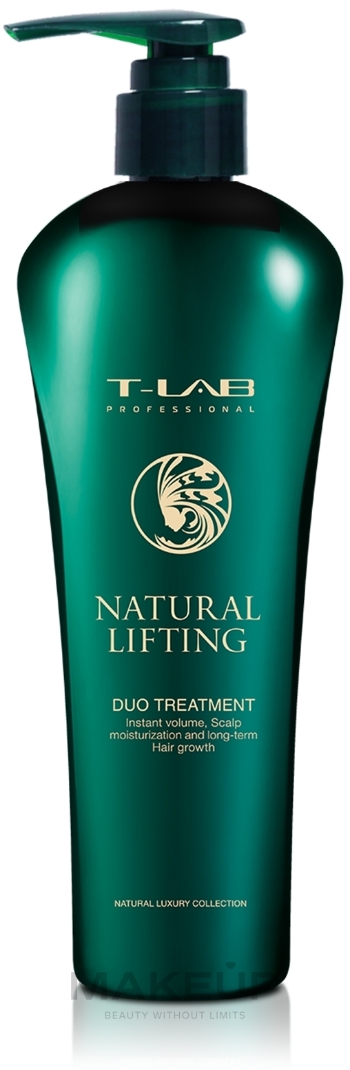 Кондиционер для увеличения объема волос - T-LAB Professional Natural Lifting Duo Treatment — фото 300ml