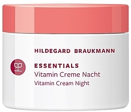Нічний вітамінний крем для обличчя - Hildegard Braukmann Essentials Vitamin Cream Night — фото N1