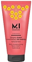 Насичений зволожувальний крем для обличчя з календулою - Marion Rich Moisturizing Face Cream Calendula — фото N1