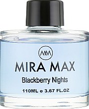 Аромадиффузор - Mira Max Blackberry Night Fragrance Diffuser With Reeds — фото N3
