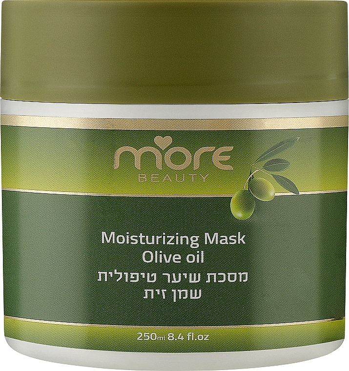 Маска для волосся з оливковою олією - More Beauty Hair Mask Olive Oil — фото N1