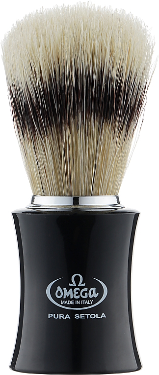 Помазок для гоління, 11868, чорний - Omega — фото N1