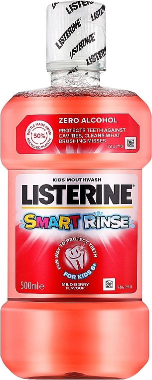 Ополіскувач для ротової порожнини "Дитячий" - Listerine Smart Rinse — фото N1