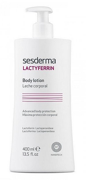 Молочко для тела с дозатором - SesDerma Laboratories Lactyferrin Body Milk — фото N1