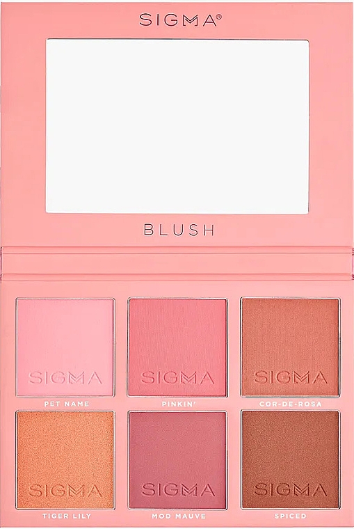 Палетка румян - Sigma Beauty Blush Cheek Palette — фото N2