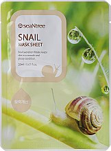 Парфумерія, косметика Тканинна маска, равликова - Seantree Mask Sheet Snail