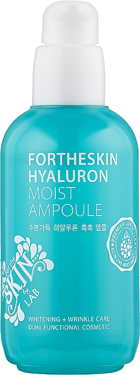 Увлажняющая ампульная сыворотка для лица - Fortheskin Hyaluron Moist Ampoule — фото N1