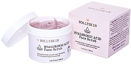 Скраб для лица с гиалуроновой кислотой - Hollyskin Hyaluronic Acid Face Scrub — фото N1