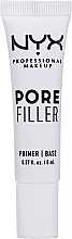 Праймер з ефектом заповнення пор і зморшок - NYX Professional Makeup Pore Filler Primer Base — фото N1