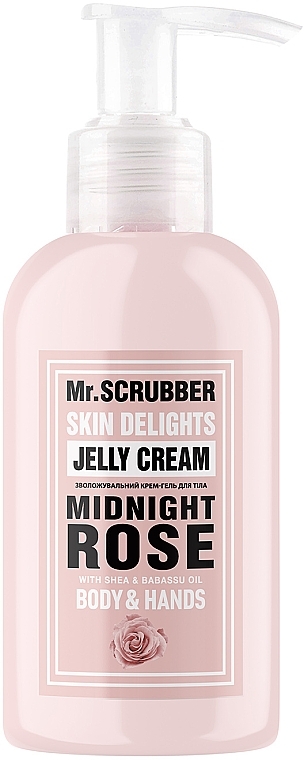 Крем-гель для тіла і рук - Mr.Scrubber Skin Delights Midnight Rose
