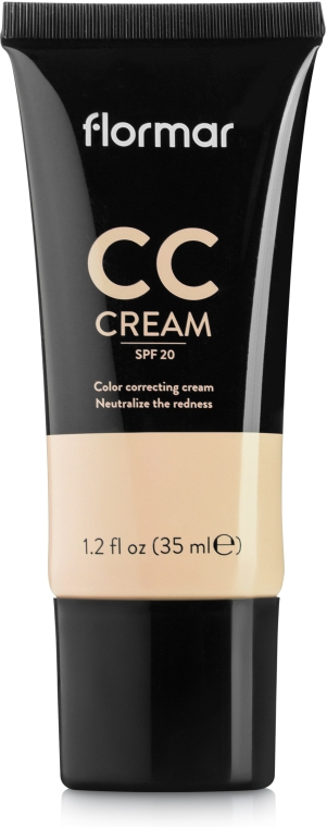 CC-крем проти втомленого вигляду і темних плям - Flormar CC Cream Conceals Darc Spots — фото N1