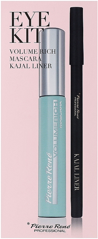 Набор для макияжа глаз - Pierre Rene Eye Kit (mascara/10ml + eyeliner) — фото N1