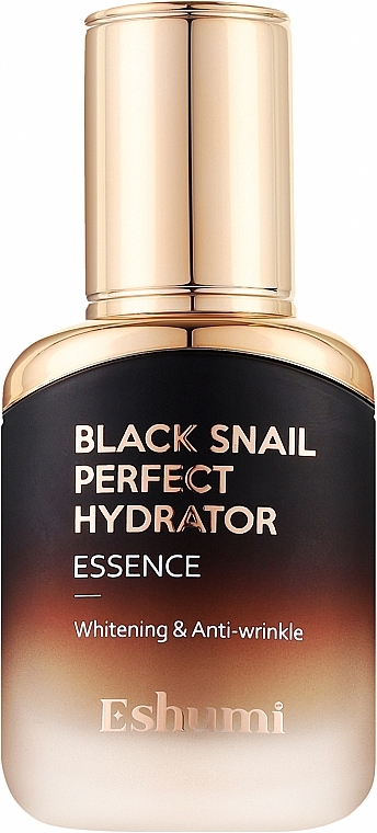 Эссенция для лица с экстрактом муцина черной улитки - Eshumi Black Snail Perfect Hydrator Essence — фото N1