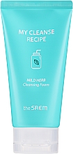 Пенка для умывания - The Saem My Cleanse Recipe Cleansing Foam Mild Herb — фото N1