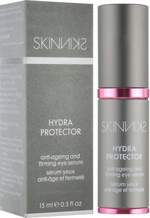 Зволожуюча антивікова зміцнююча сиворотка для повік - Mades Cosmetics Skinniks Hydro Protector Anti-ageing Firming Eye Serum