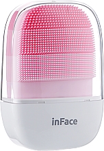 Аппарат для ультразвуковой чистки лица - inFace Electronic Sonic Beauty Facial Pink — фото N2