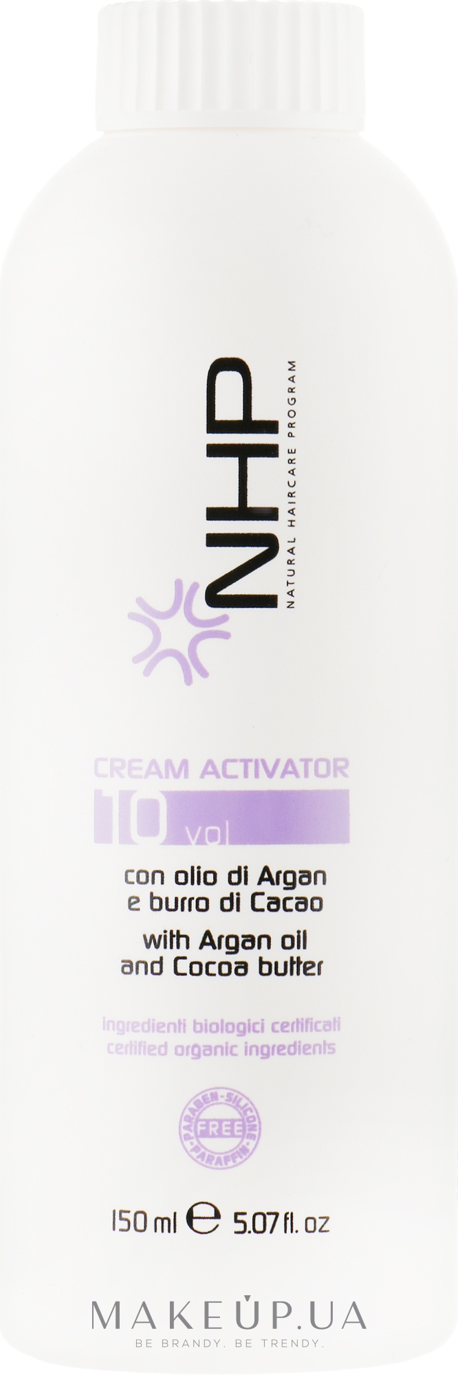 Крем-активатор фарби 3% - NHP Cream Activator 10 vol — фото 150ml