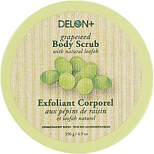 Духи, Парфюмерия, косметика Скраб для тела виноградной косточки - Delon Laboratories Grapeseed Body Scrub