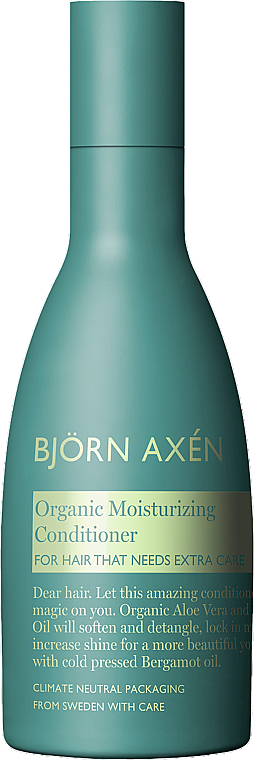 Зволожувальний кондиціонер для волосся - BjOrn AxEn Organic Moisturizing Conditioner — фото N1