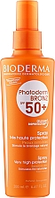 Сонцезахисний спрей для чутливої шкіри - Bioderma Photoderm Bronz SPF50+ Protection Spray — фото N1