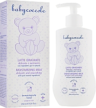 Нежное увлажняющее молочко для младенцев - Babycoccole — фото N1