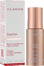 Бальзам проти зморщок для шкіри навколо очей - Clarins Total Eye Smooth — фото N2