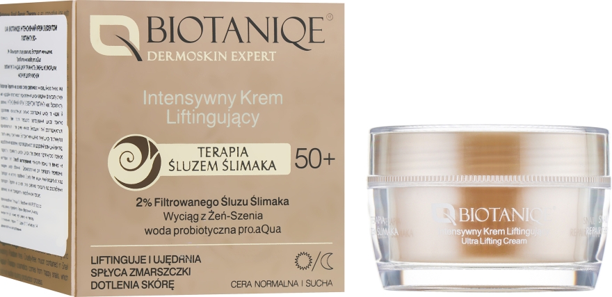 Ультрапідтягувальний крем для обличчя 50+ - Botaniqe Dermoskin Expert Ultra Lifting Cream 50+ — фото N1