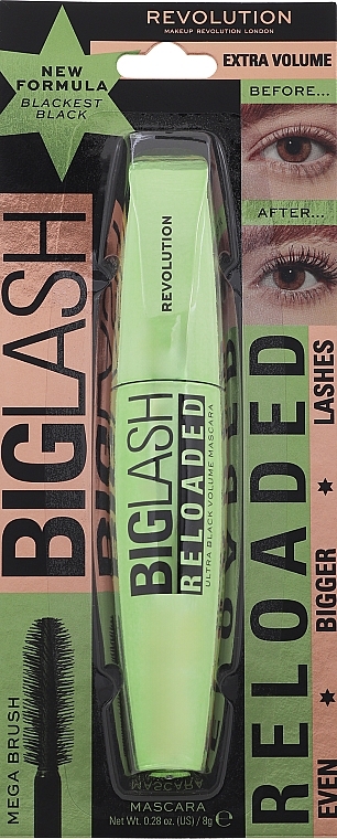 Тушь для ресниц - Makeup Revolution Big Lash Reloaded Volume Mascara — фото N1