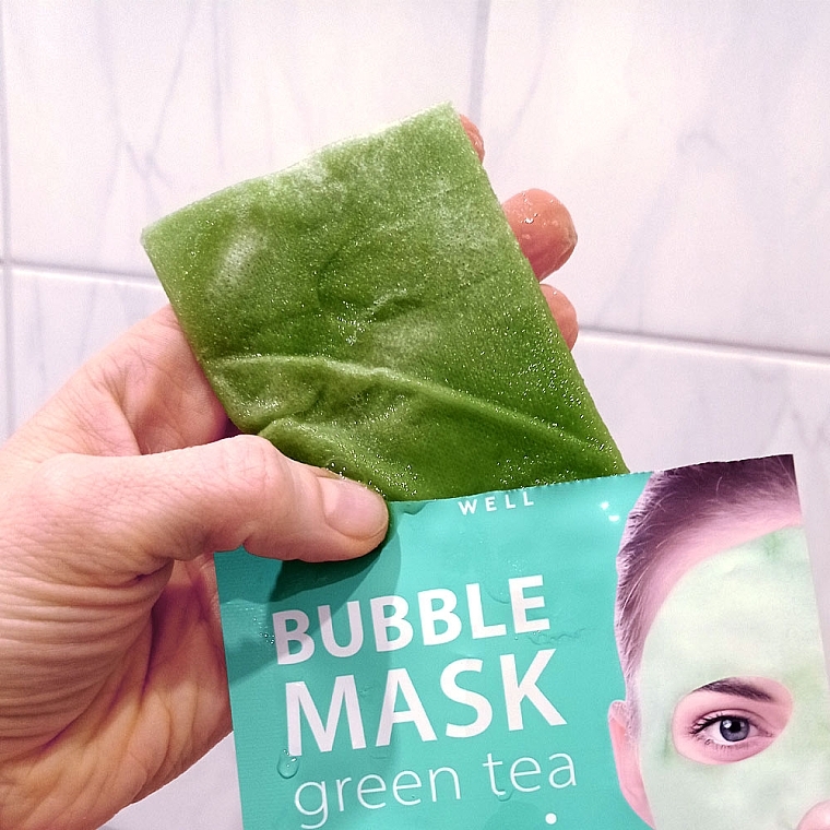 Маска для обличчя - Stay Well Deep Cleansing Bubble Green Tea — фото N3