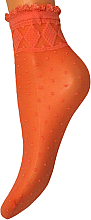 Духи, Парфюмерия, косметика Женские фантазийные носки "Monica", coral - Veneziana