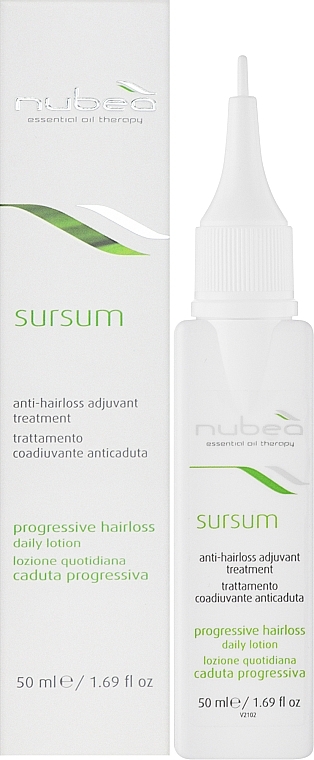 Лосьйон проти андрогенетичного випадання волосся - Nubea Sursum Progressive Hairloss Daily Lotion — фото N2