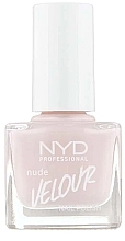 Лак для ногтей - NYD Professional Velour Nude — фото N1