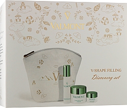 Набор - Valmont V-Shape Firming Discovery Set (f/cr/30ml + f/conc/15ml + eye/cr/5ml + bag) — фото N1
