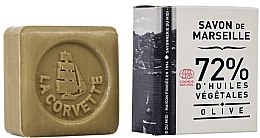 Духи, Парфюмерия, косметика Мыло оливковое, в коробке, прямоугольное - La Corvette Savon de Marseille Olive